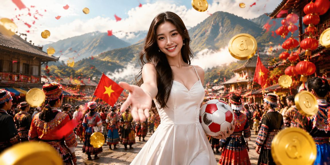 Cảnh núi rừng Sa Pa mùa Tết với không khí cược thể thao và giải trí trực tuyến sôi động